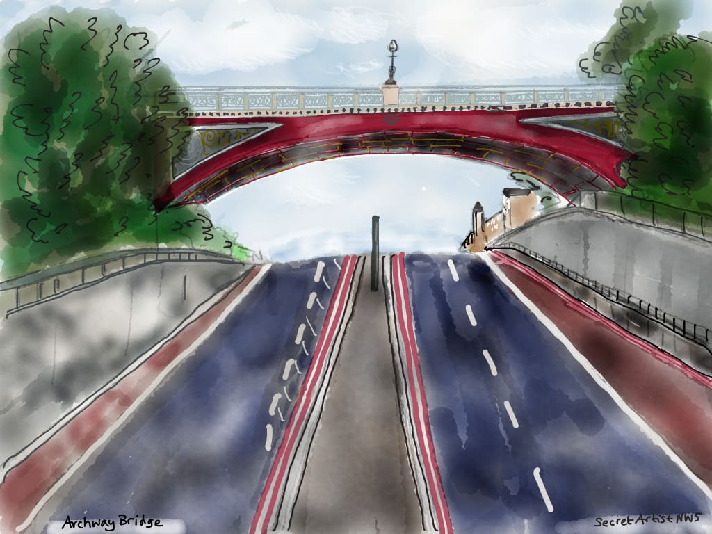Archway Bridge, London N19