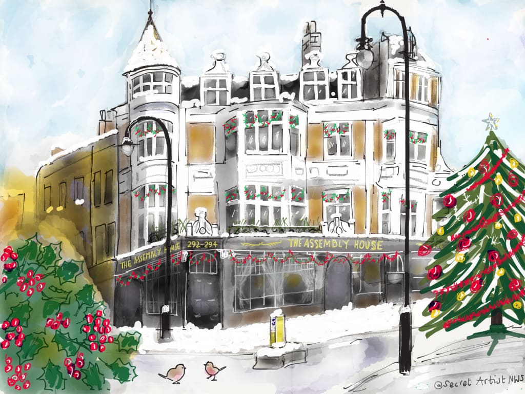 Assembly House, Christmas card