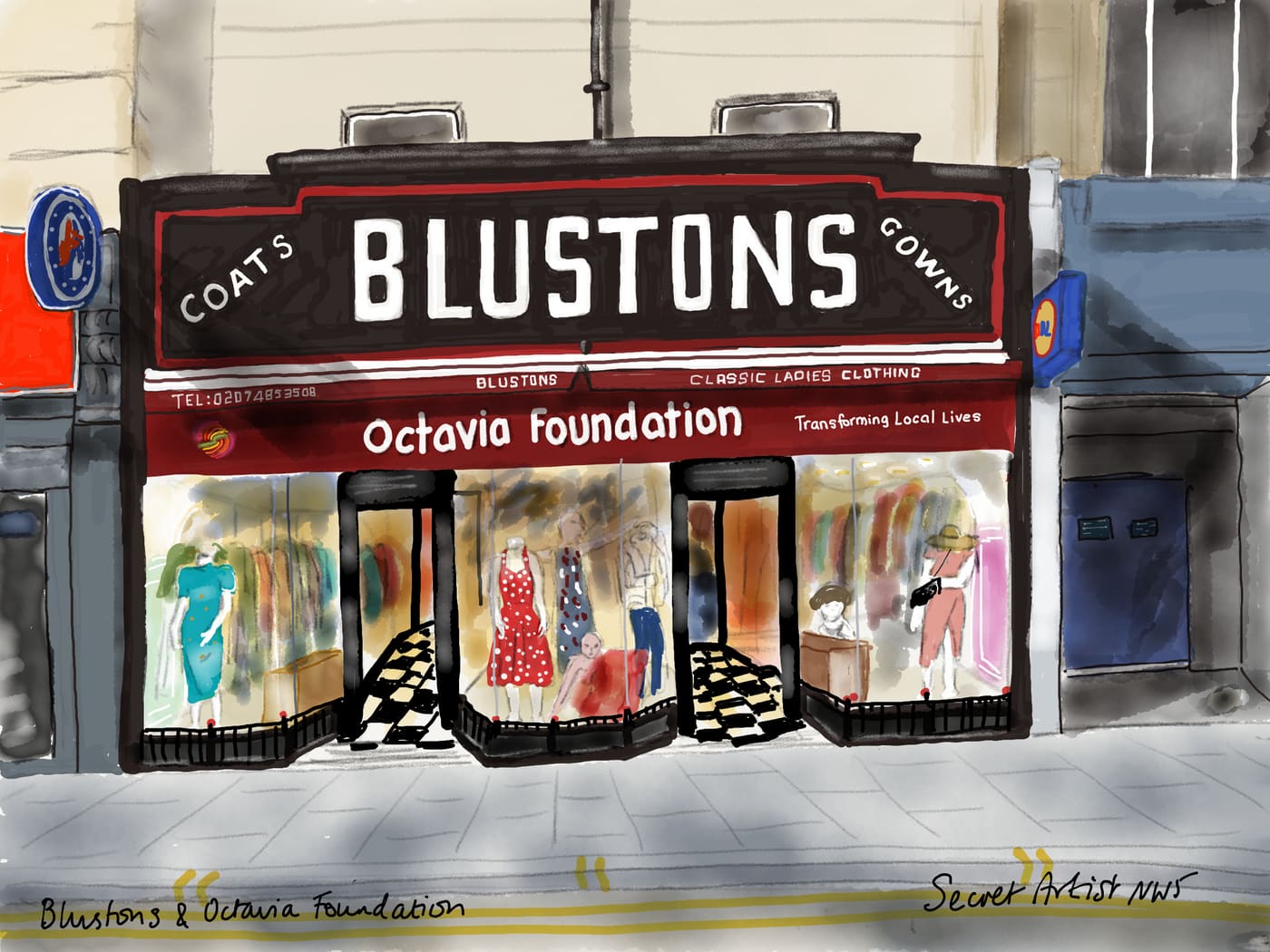 Blustons/Octavia Foundation