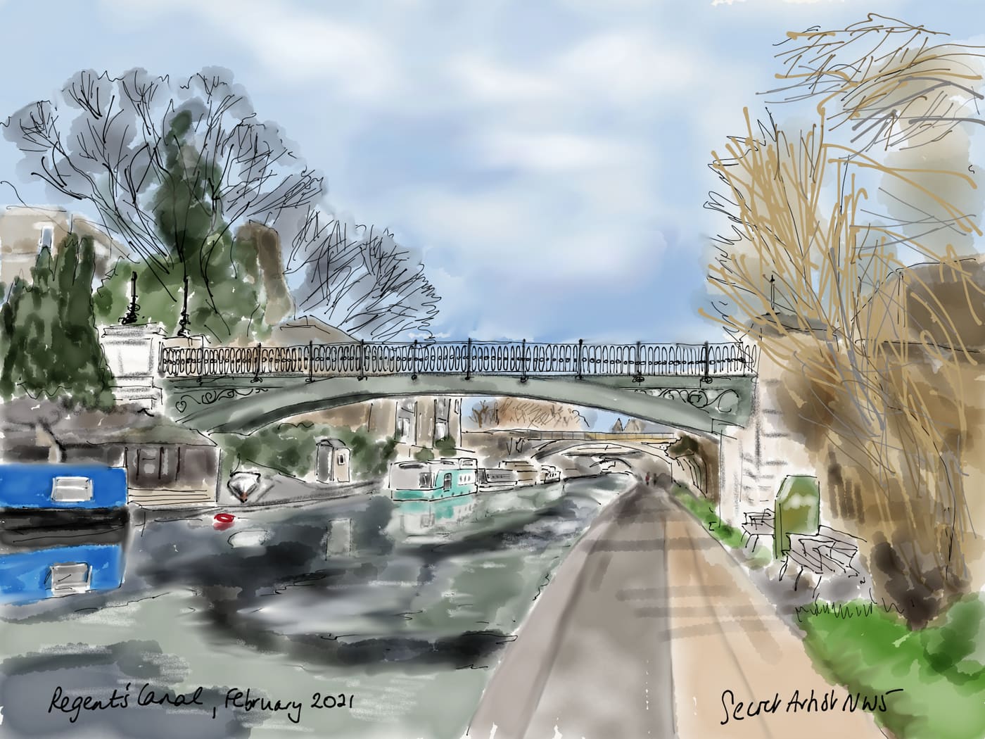 Bridge over Regent's Canal,