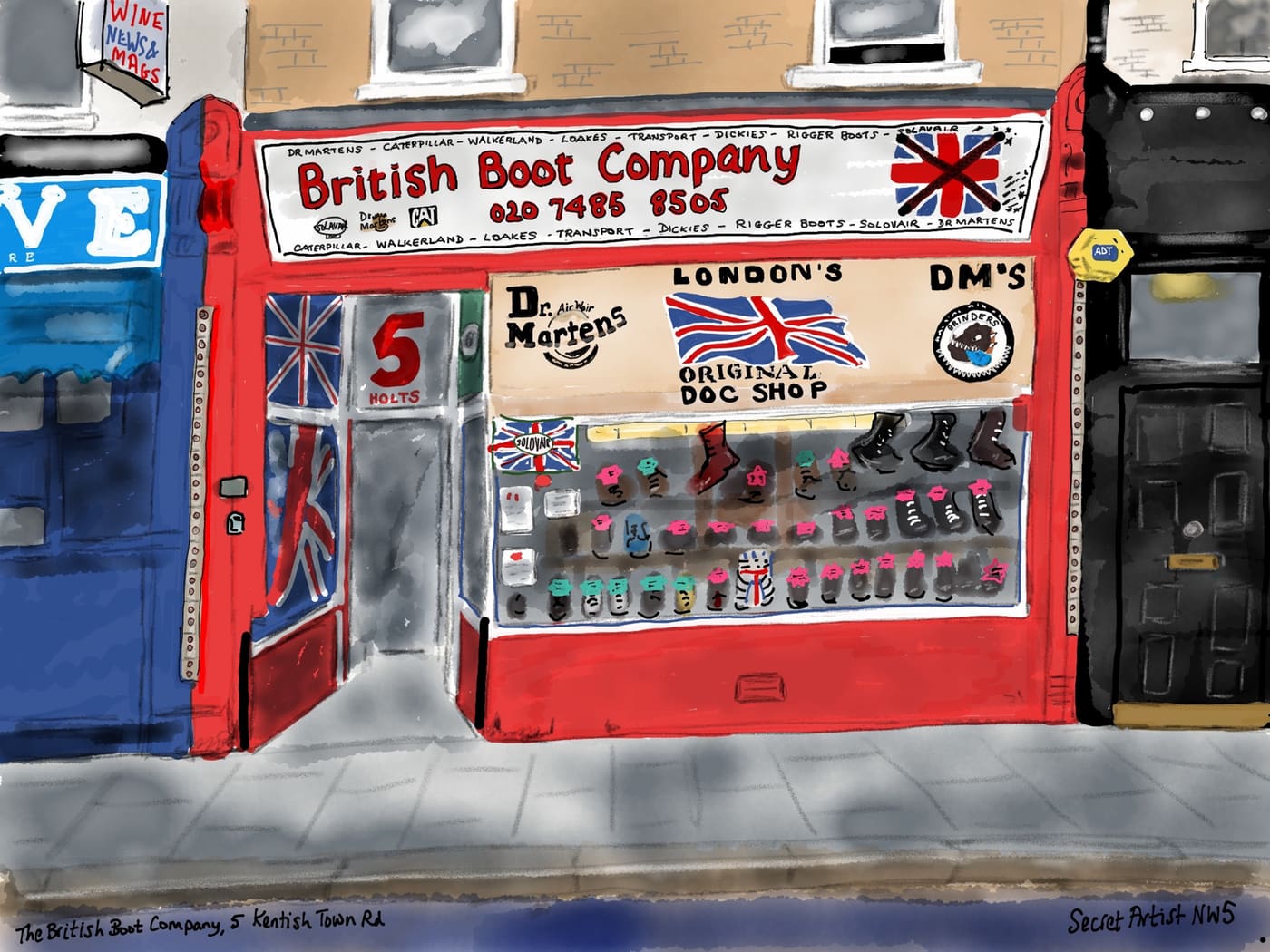 British Boot Company, Kentish Town Road