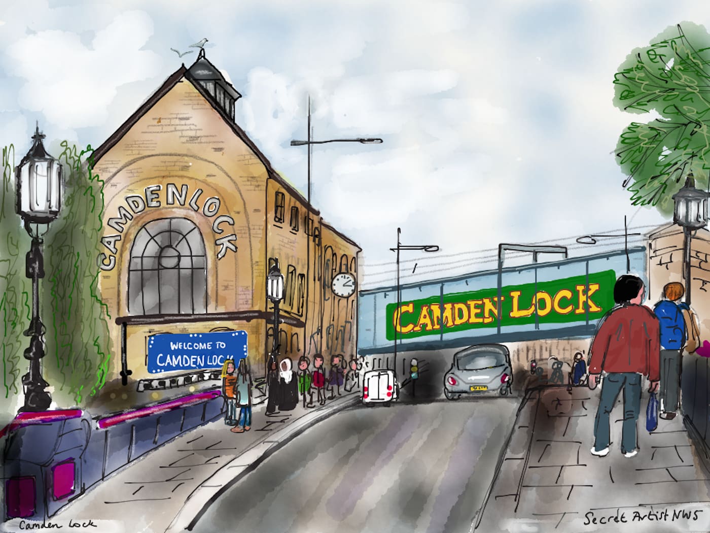 Camden Lock, London NW1 8AF, U