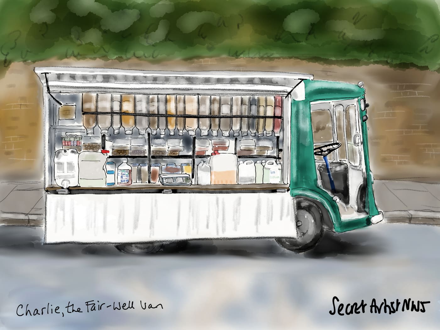Charlie the Fair-Well van