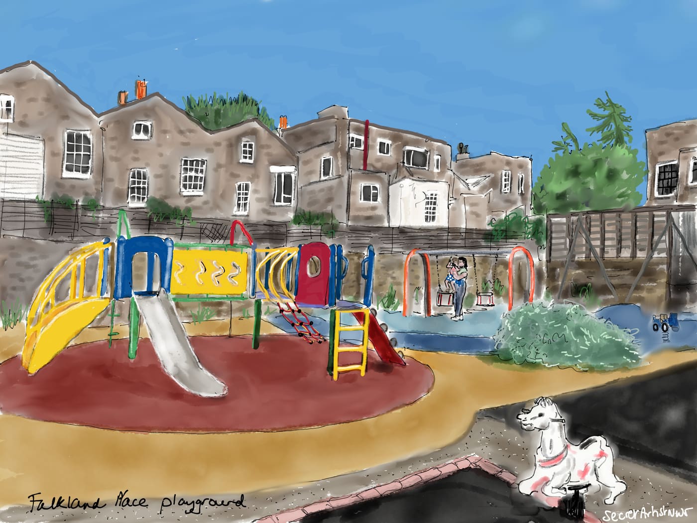 Children's Playground Falkland Place