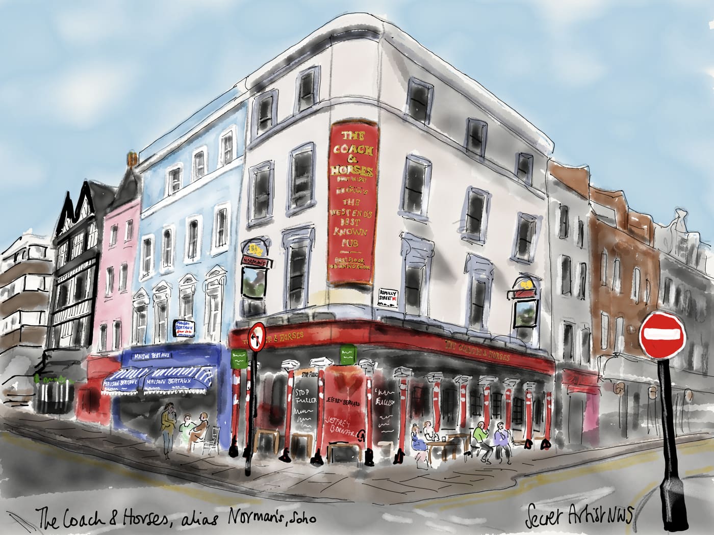 Coach & Horses, Soho