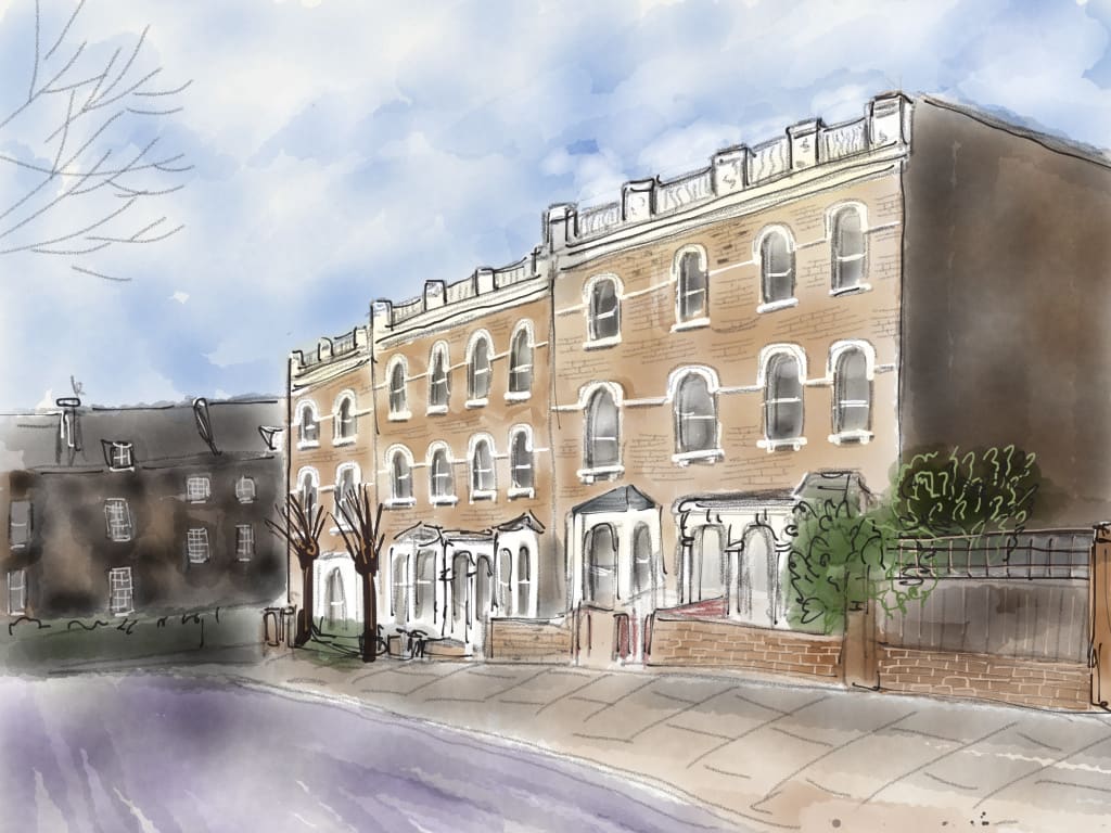 Dunollie Place, west side