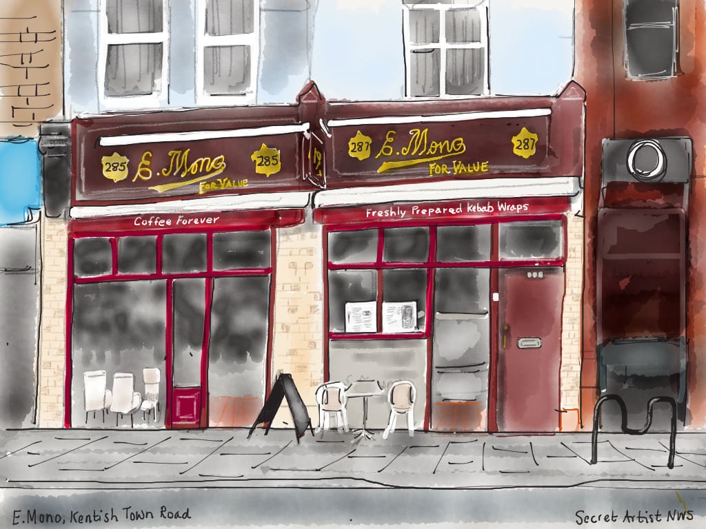 E. Mono, Kentish Town Road