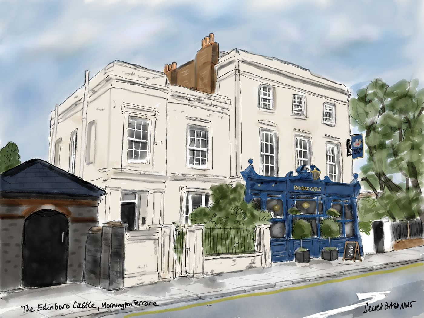 Edinboro Castle, Mornington Terrace