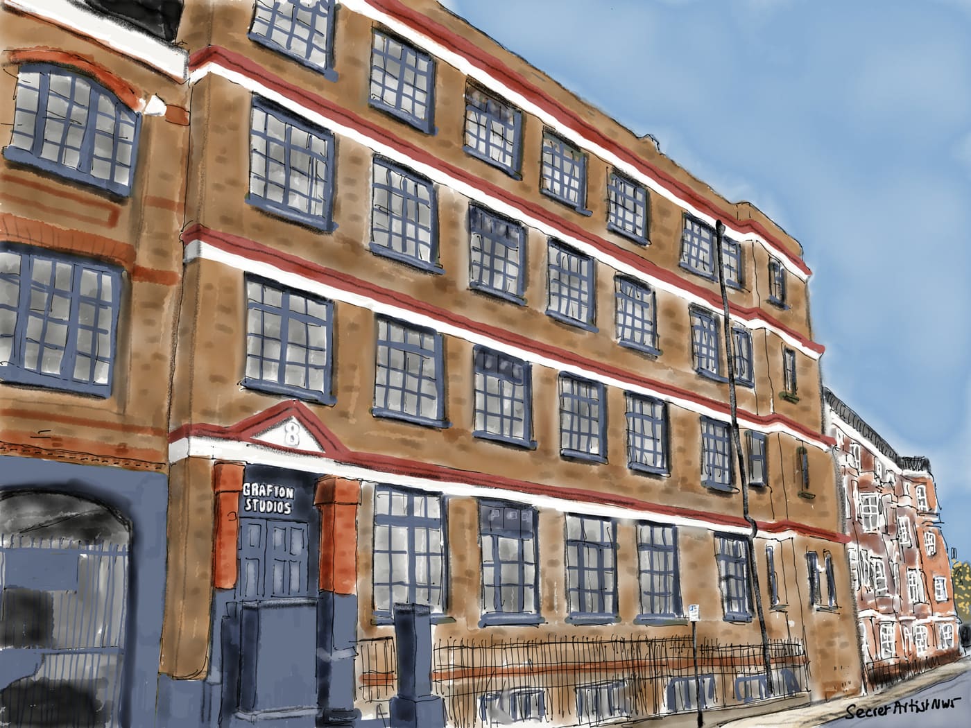 Grafton Studios, Anglers Lane