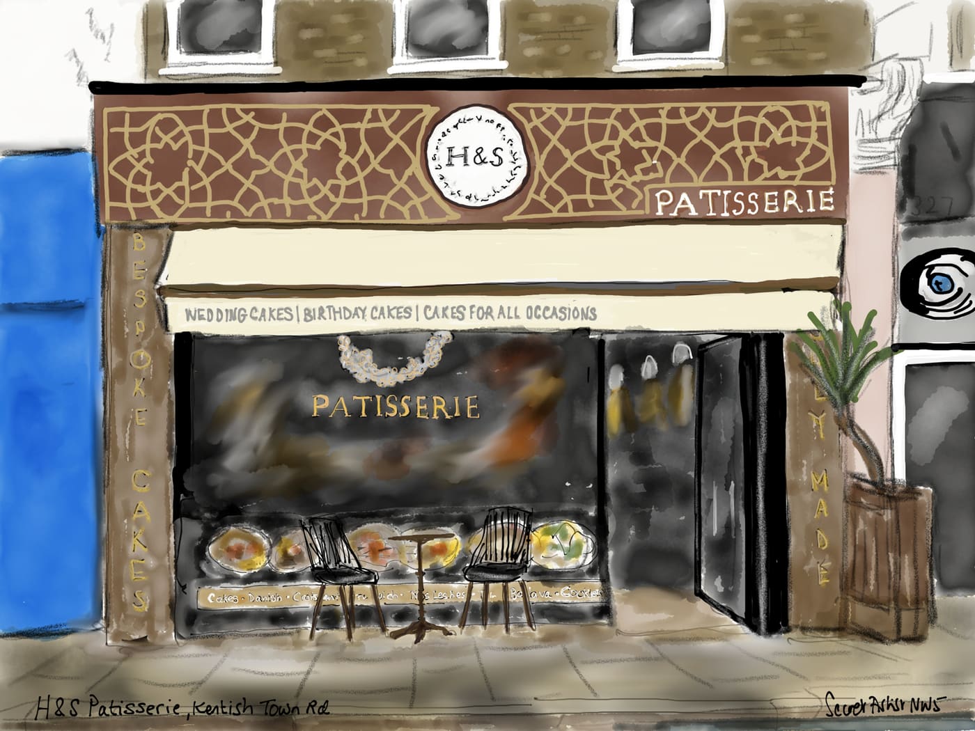 H&S Patisserie, Kentish Town Road