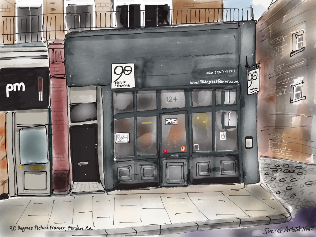 99 Degrees, Picture Framer, Tufnell Park