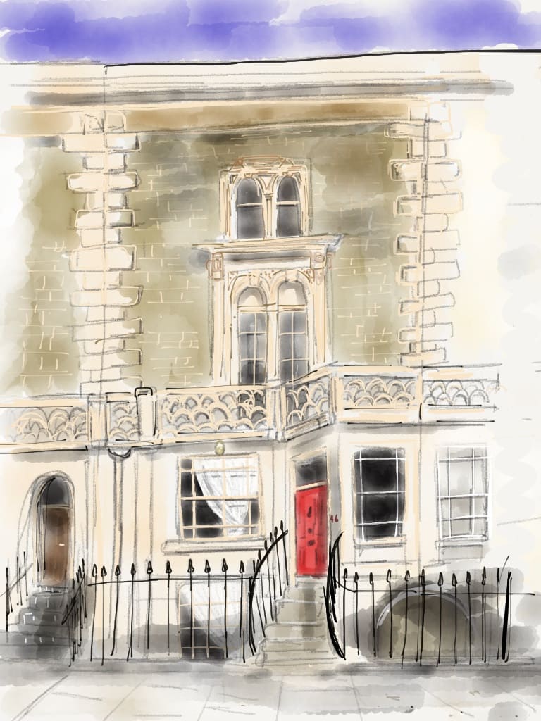 Karl Marx's house, Grafton Terrace