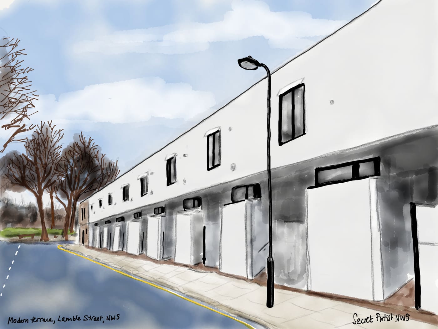 Lamble Street houses, Gospel Oak