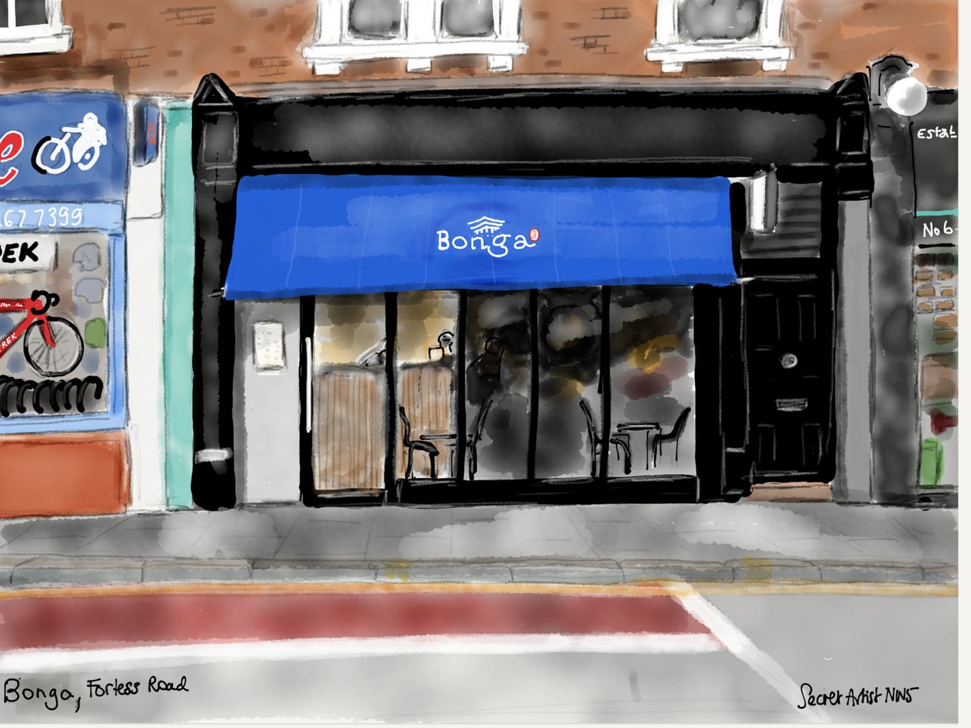 Bonga, Korean Restaurant, Fortess Road