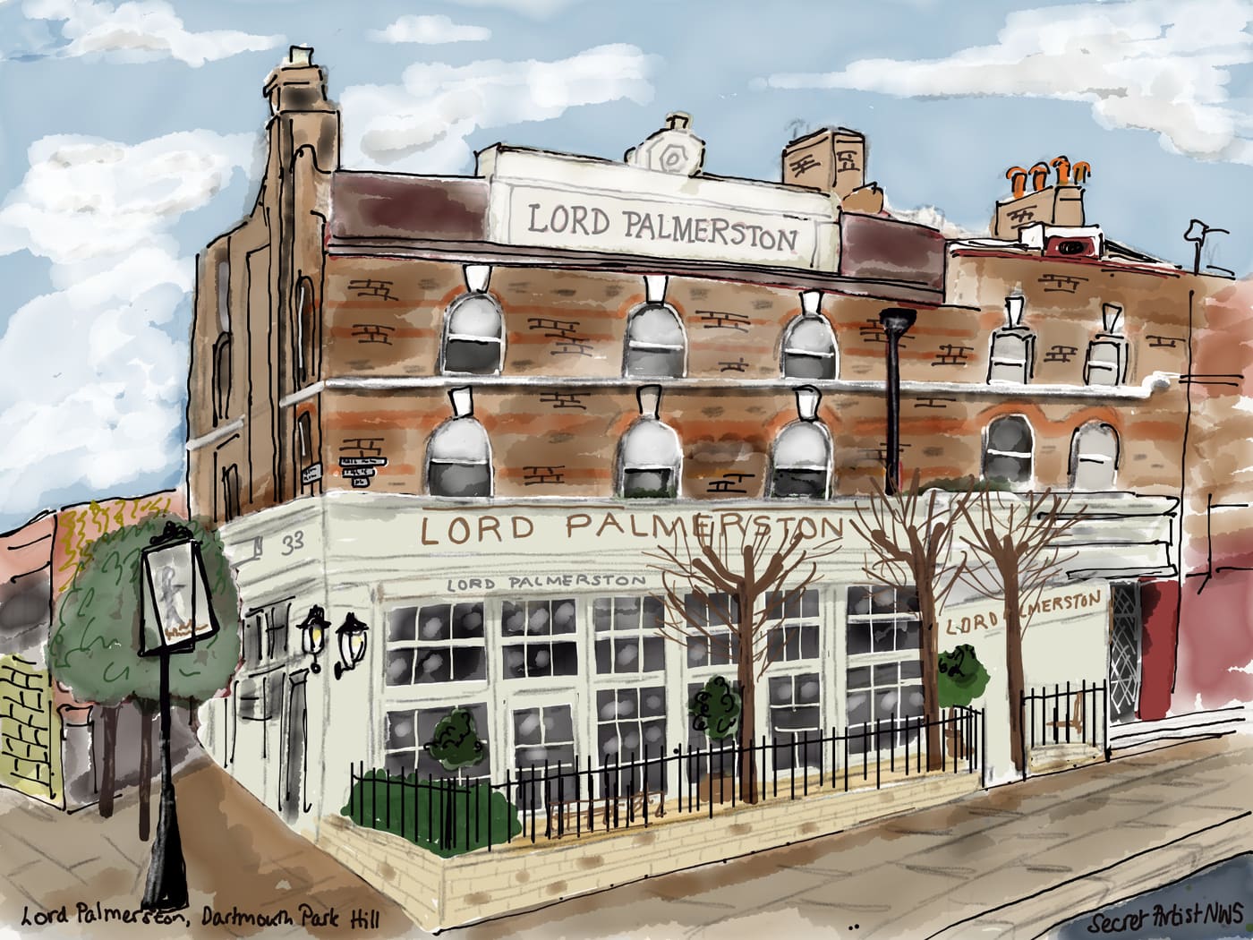 Lord Palmerston, Dartmouth Park Hill