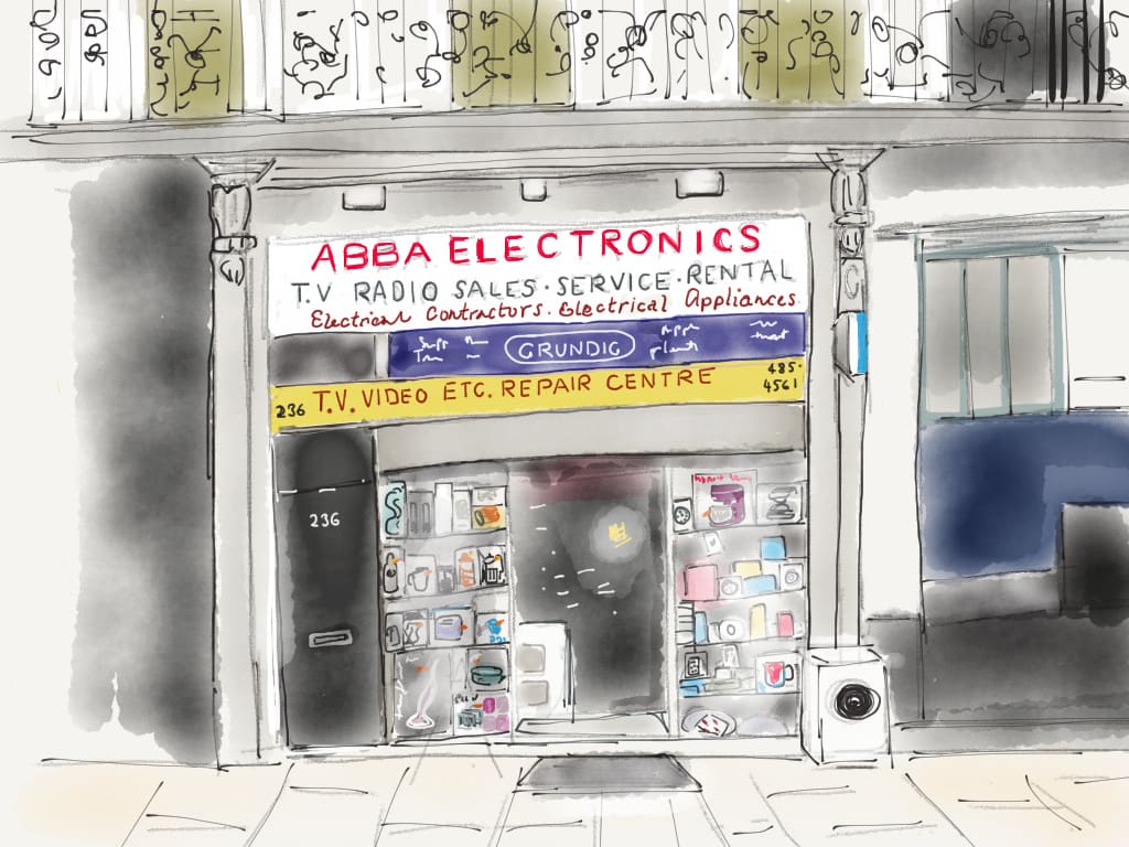 Abba Electronics, Kentish Town Road