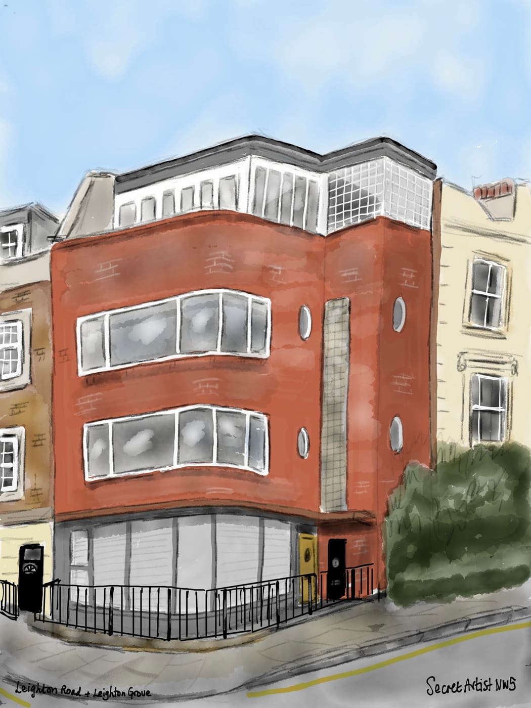 Modern House, Leighton Road