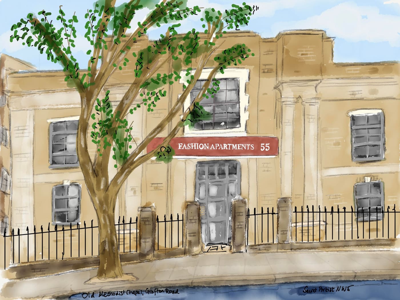 Old Methodist chapel, 55 Grafton Road