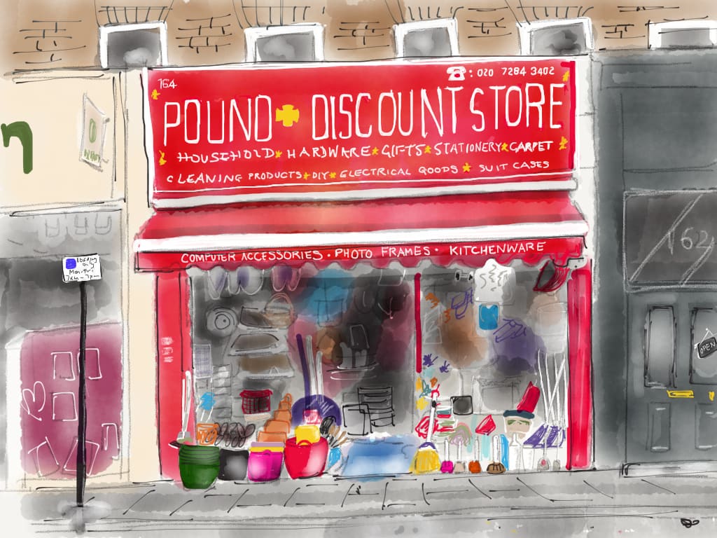 Pound Discount Store,1 64 Kentish Town Road, London, NW5 2AG