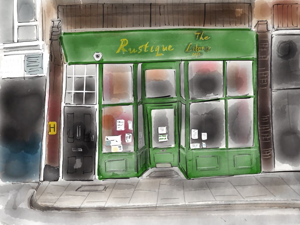 Rustique, the Literary Cafe, Tufnell Park