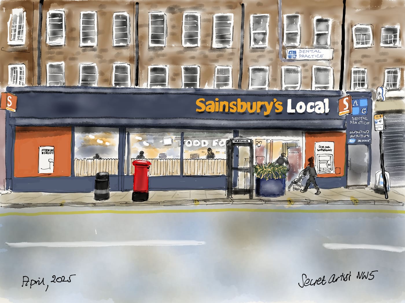 Sainsbury's Local, 329-333 Kentish Town Road, London, NW5 2TJ