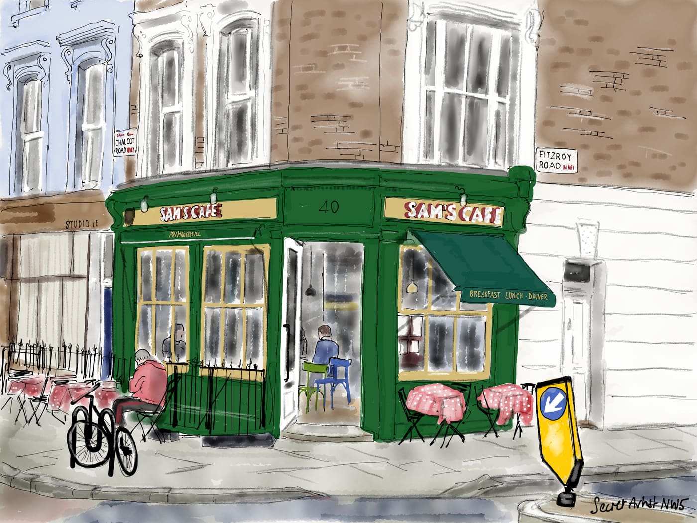 Sam's Cafe, Primrose Hill