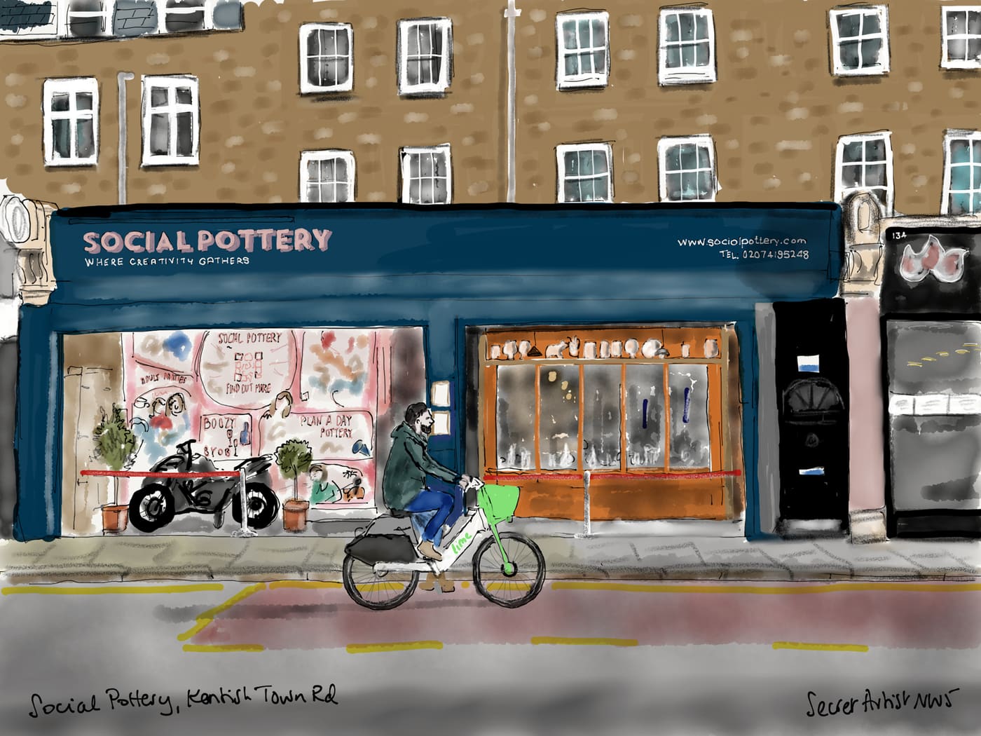 Social Pottery, Kentish Town Road