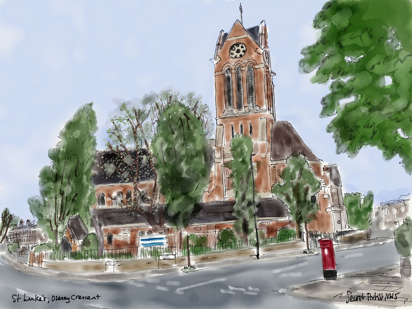 St Luke's Church, Osney Crescent, 2