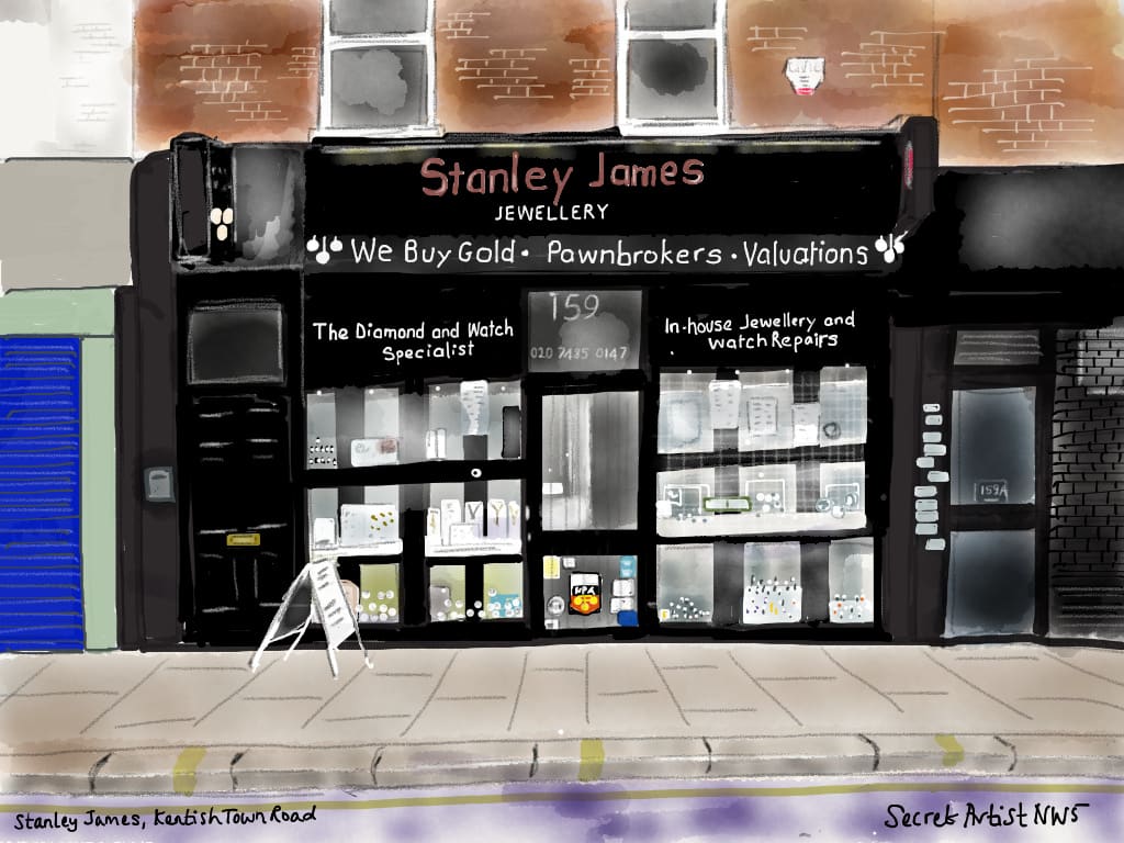 Stanley James, Kentish Town Road