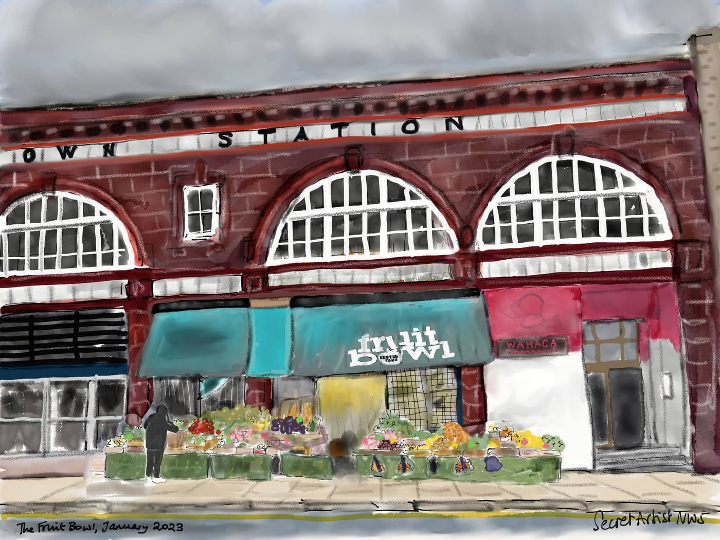 The Fruit Bowl, Kentish Town Road, 2023