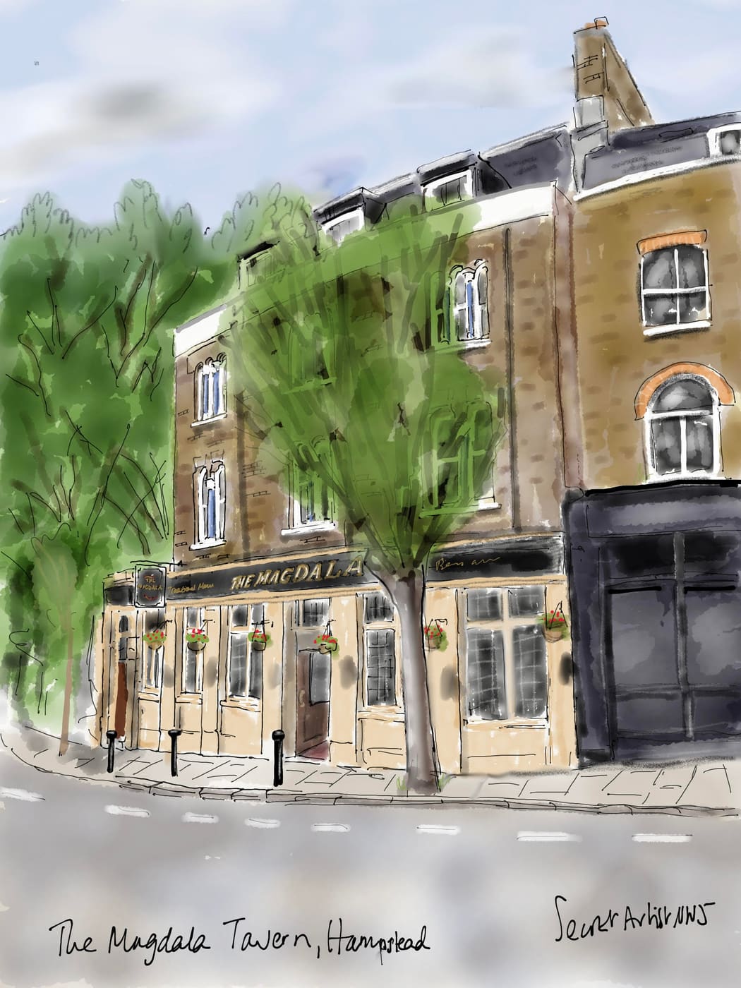 The Magdala Pub, Hampstead