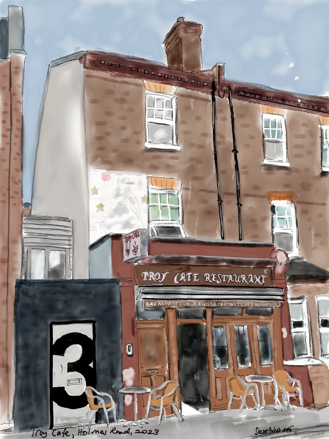 Troy Cafe Restaurant, Holmes Road