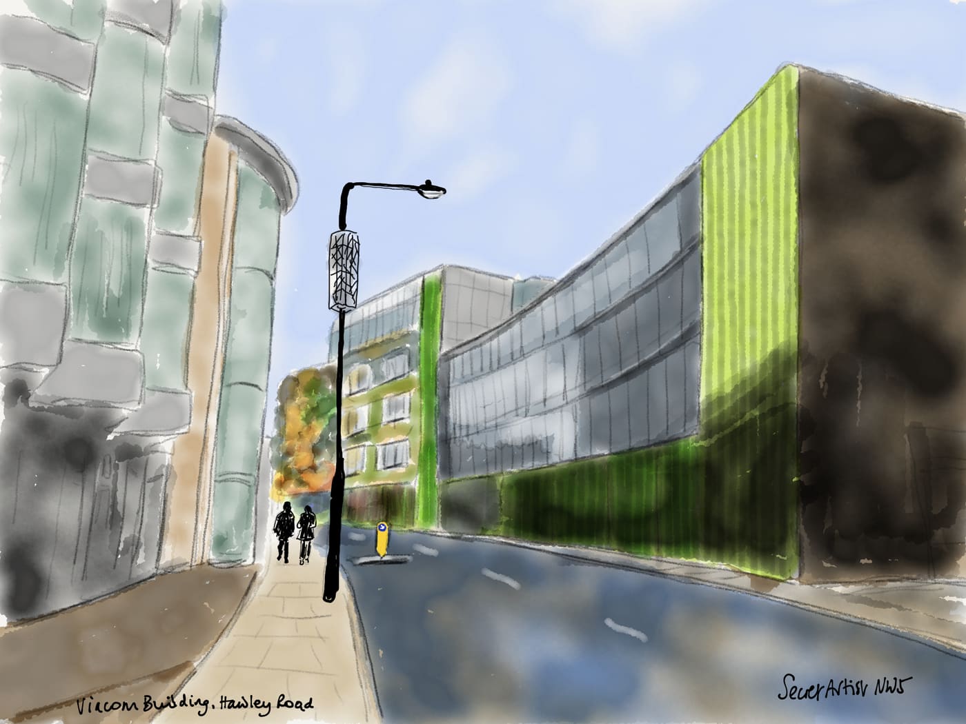 Viacom Building, Hawley Crescent