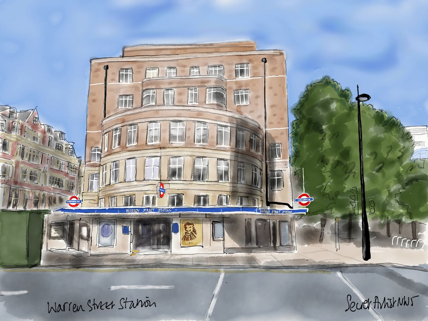 Warren Street station