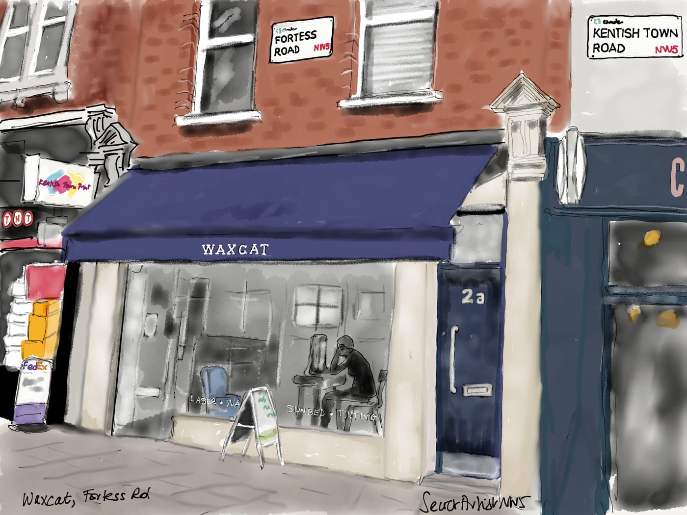 Waxcat, Fortess Road