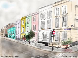 Falkland Road, west, northside, 2018