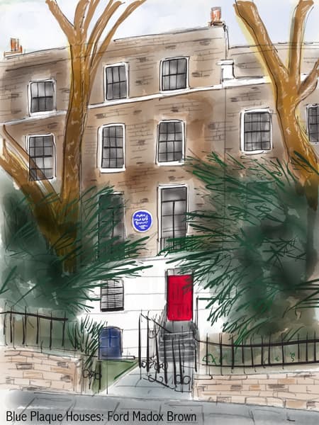 Ford Madox Brown's home, Fortess Road