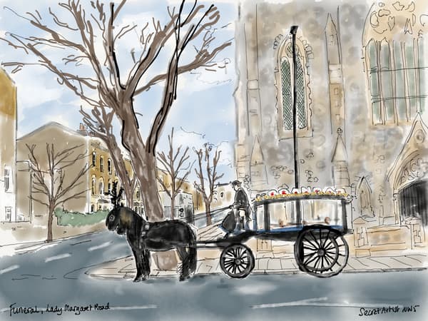 Funeral, Lady Margaret Road
