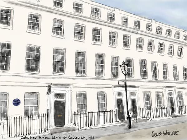John Nash Terrace, Great Russell Street