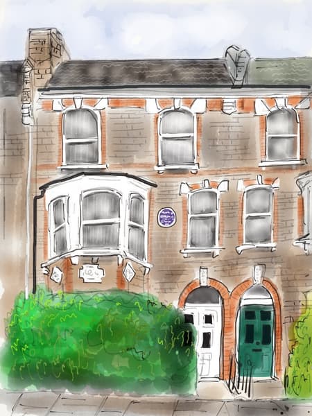 Kwase Nkrumah's home, Burghley Road