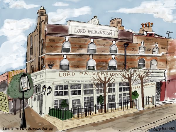 Lord Palmerston, Dartmouth Park Hill