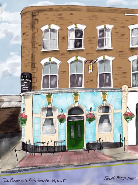 Pineapple pub, Leverton Street