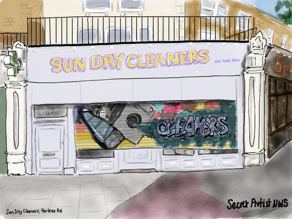 Sun Dry Cleaners, Fortess Road, Tufnell Park