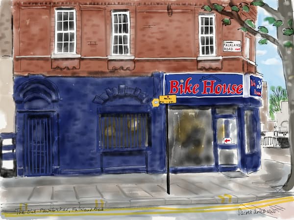 The old pawnbrokers, Falkland Road